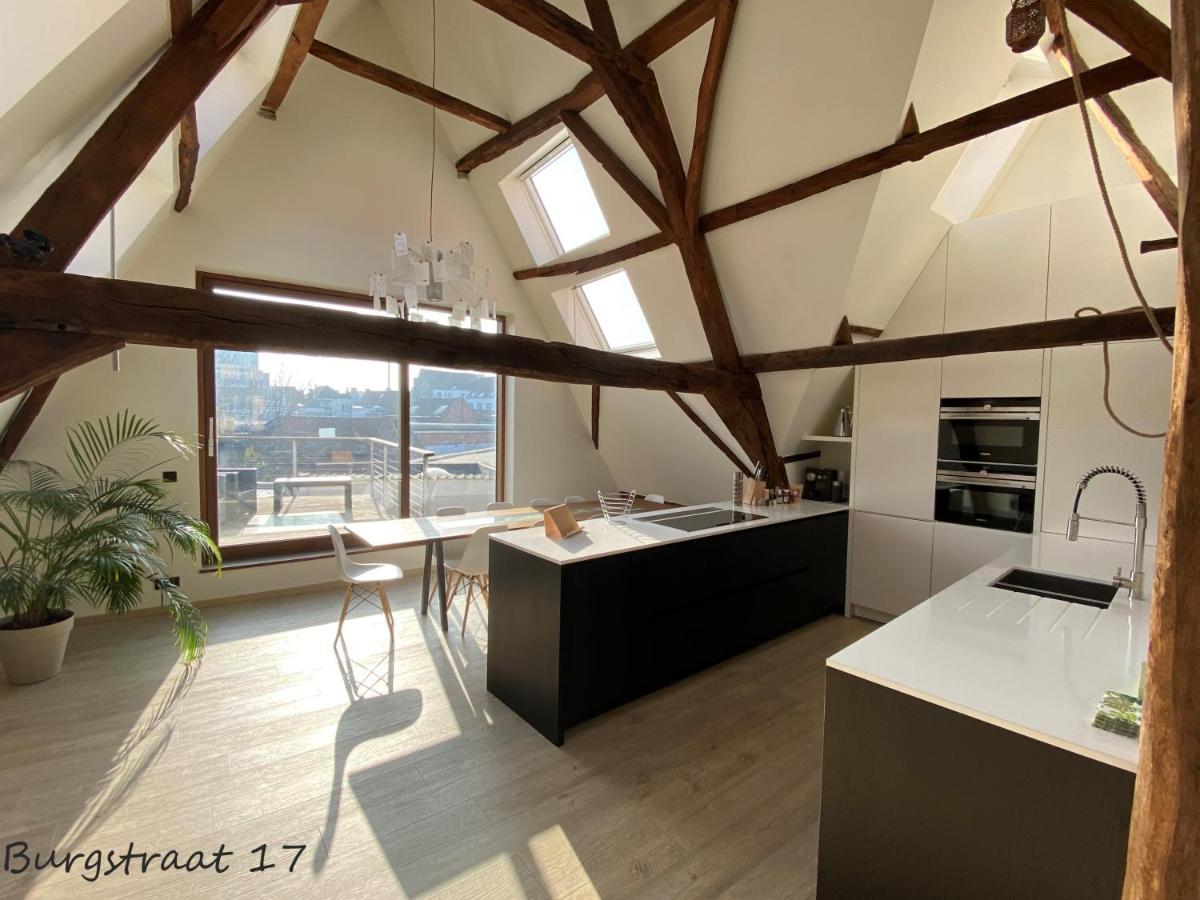 Burgstraat 17 Apartment In Exclusive Patrician House In Medieval Gand Extérieur photo
